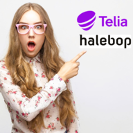 Telia och Halebop - nya i nätet