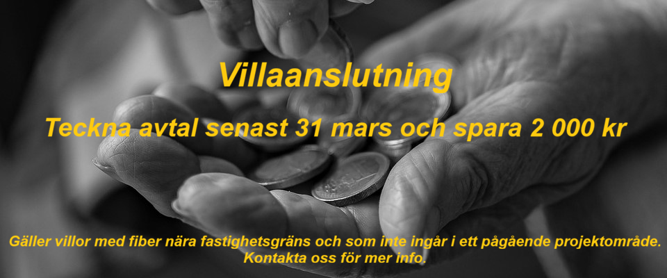 Villaavtal senast 31 mar