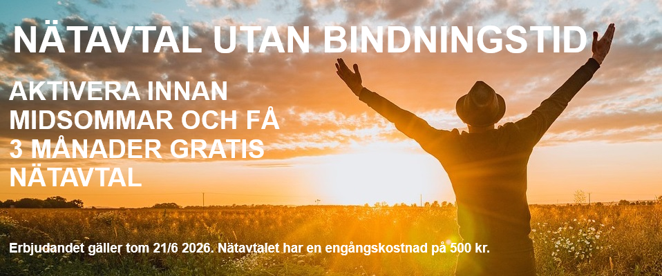 Ingen bindningstid kampanj