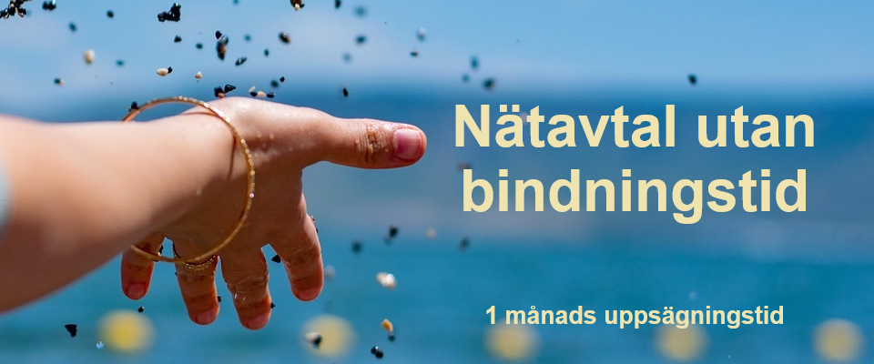 Nätavtal utan bindningstid