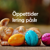 Öppettider i påsk